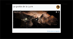 Desktop Screenshot of grottedelaluire.com
